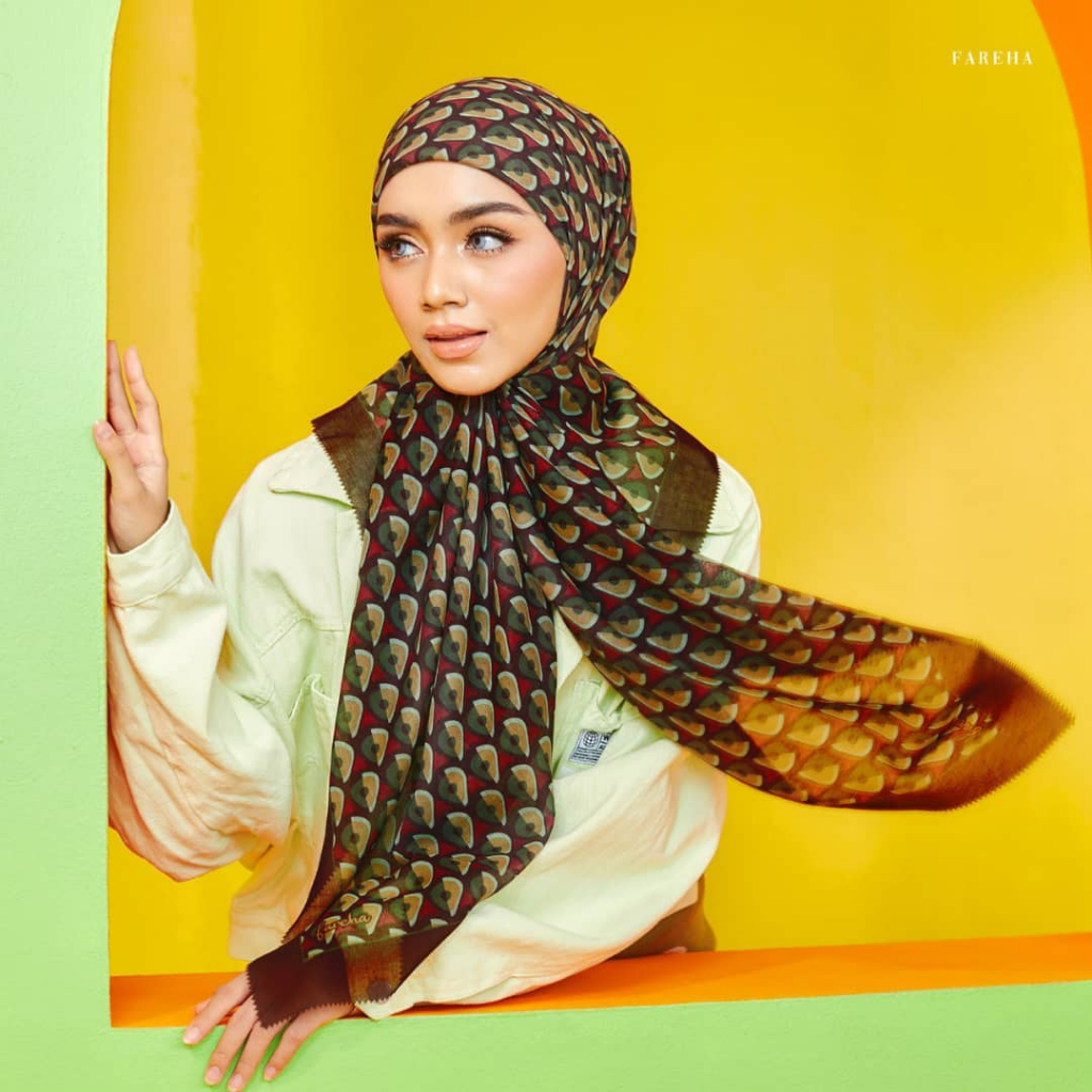 TUDUNG BAWAL COTTON PRINTED FAREHA PUJAAN HATI | Shopee Malaysia