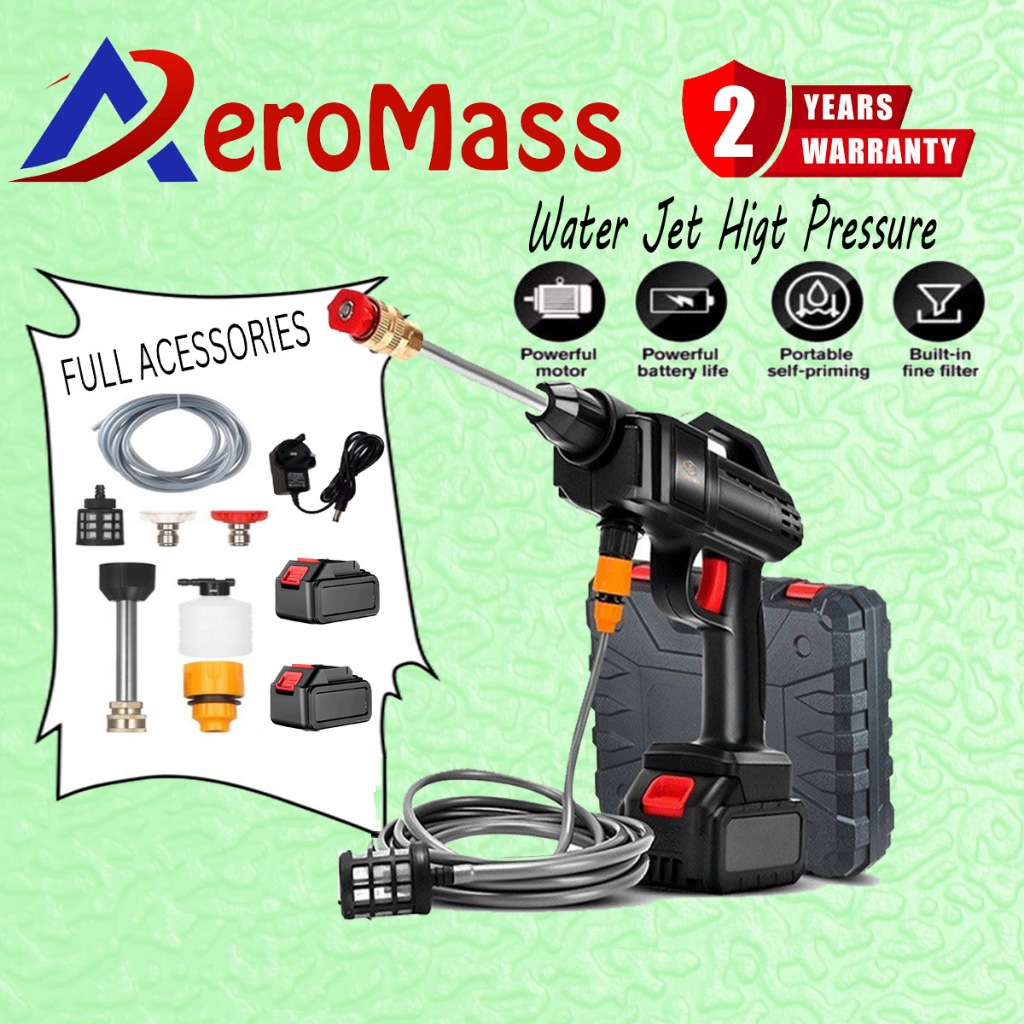 Aeromass Heavy Duty Water Jet 220v 2400w High Pressure Water Jet Spray 