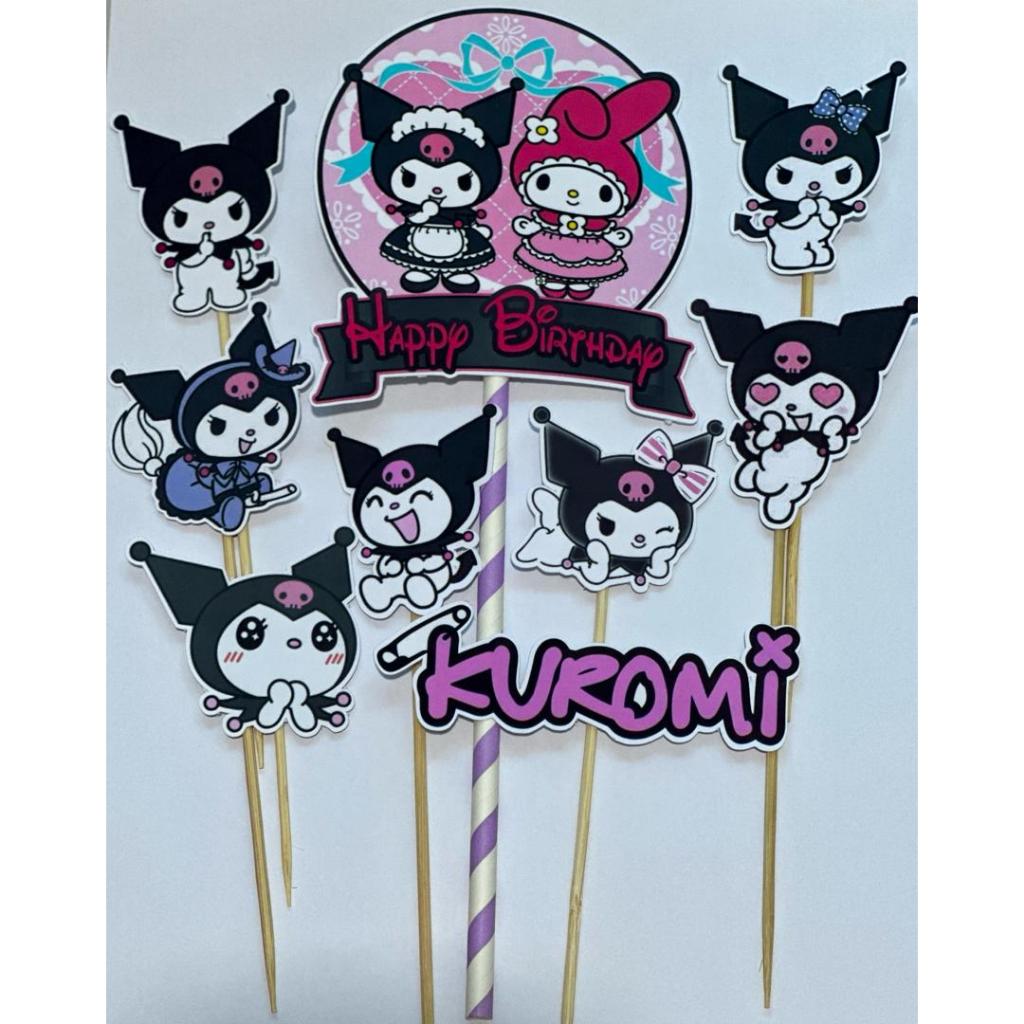 Kuromi Accesories Topper Cake | Shopee Malaysia