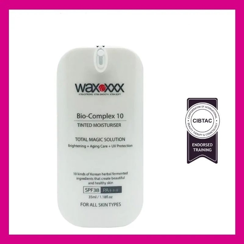 Waxxxx Bio complex 10 Tinted moisturizer BC Cream 35ml SPF38 Wax