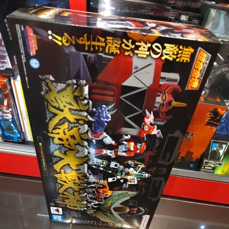 BANDAI NAMCO Soul of Chogokin GX-72 Megazord & GX-78 Dragonzord Power ...