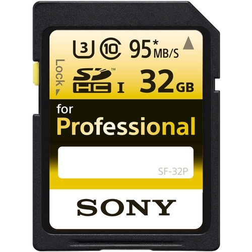 Sony 64GB & 128GB SFM64/T2 UHSII SDXC Memory Card Read 277 MB/s Write