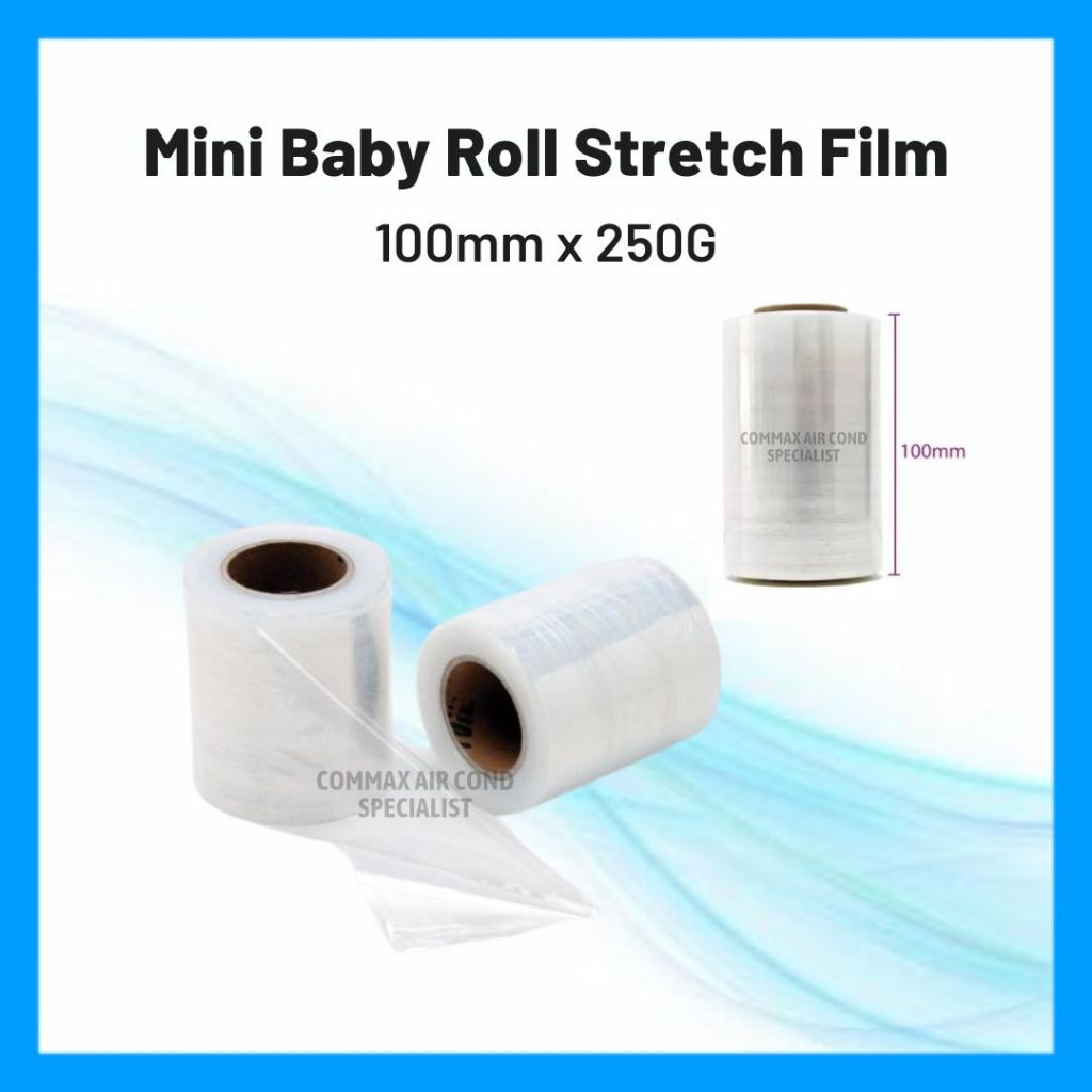 Mini Baby Roll Stretch Film 100MM X 250G | Shopee Malaysia
