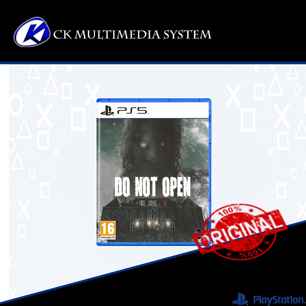PS5 Do Not Open (R2/ENG version) | Shopee Malaysia