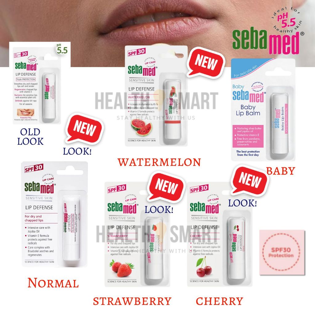 Sebamed Lip Defense Triple Protection SPF30 Normal / Cherry ...