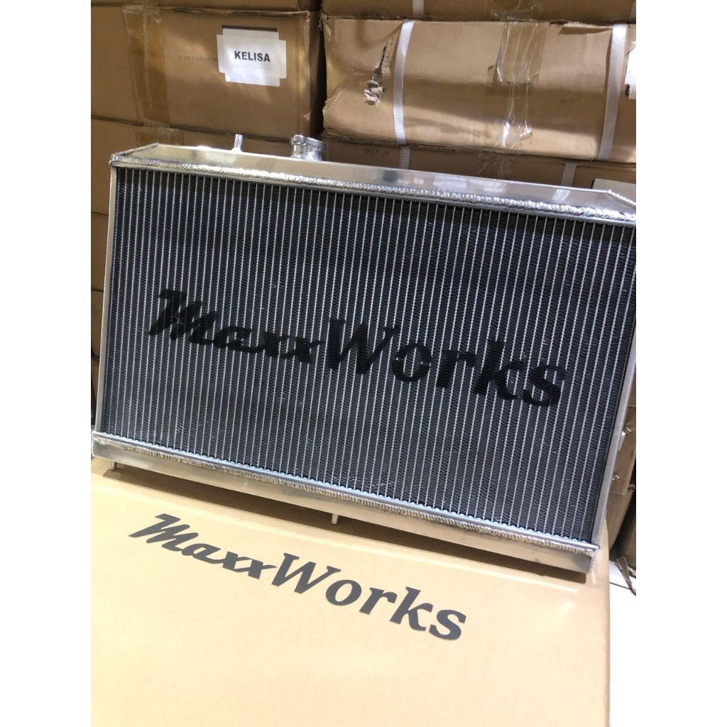 MAXXWORKS Aluminium Radiator Honda Civic B16 B18 RACE Version EXTRA ...