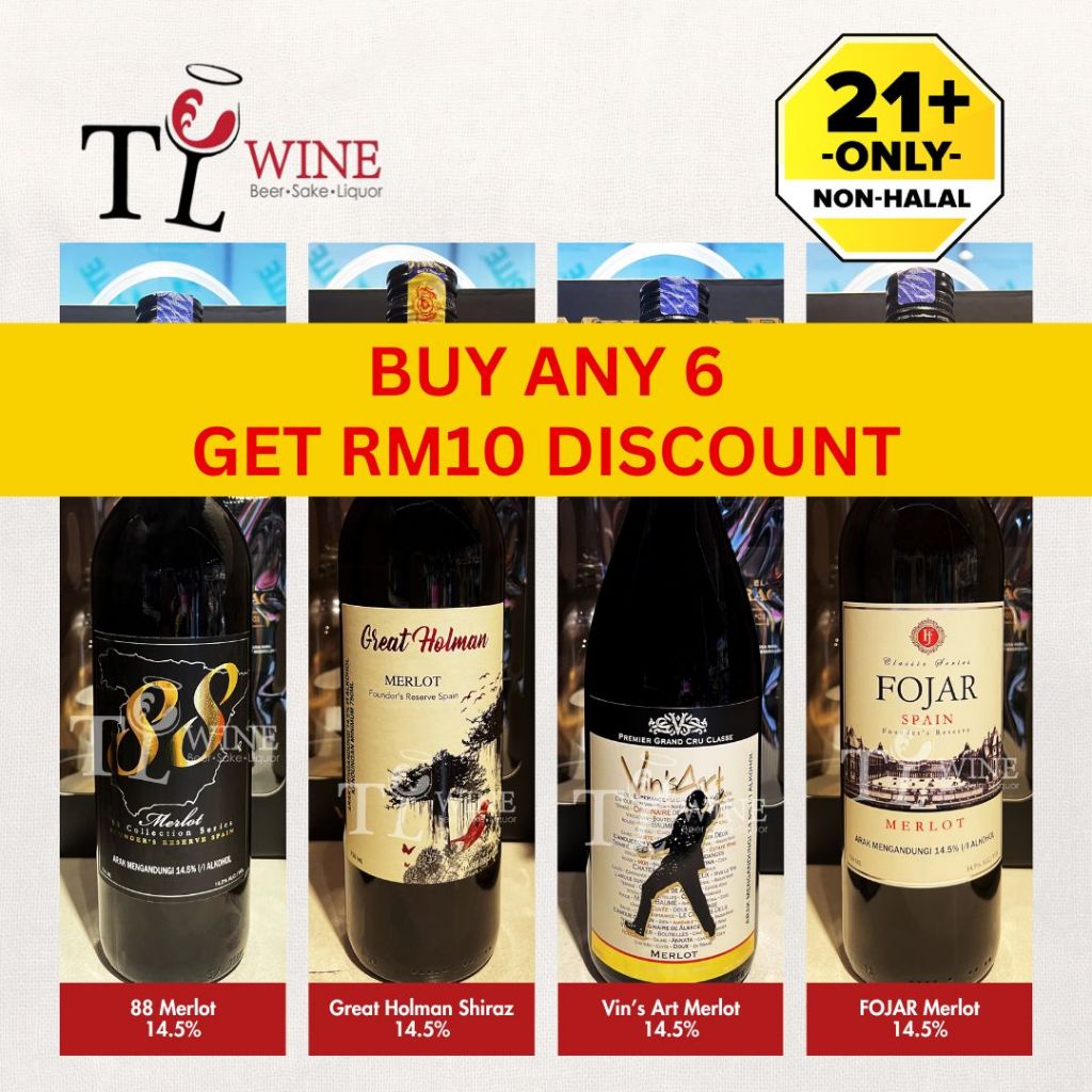 TL Wine 750ml Table Wines Selection/Wedding Wines/Cooking Wine/ merlot red wine ( Merlot