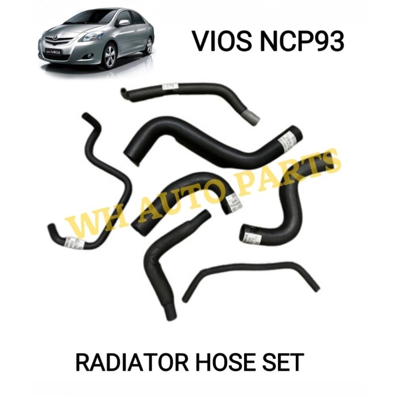 OEM RADIATOR HOSE SET TOYOTA VIOS NCP93 | Shopee Malaysia