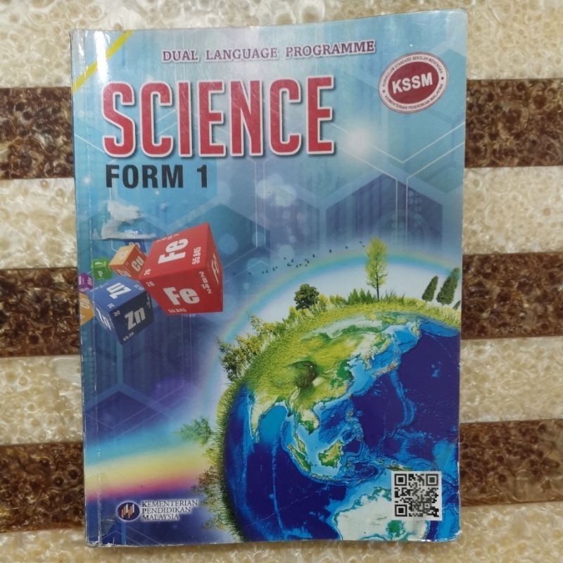 BUKU TEKS:DLP SCIENCE FORM 1(ENGLISH VERSION) | Shopee Malaysia