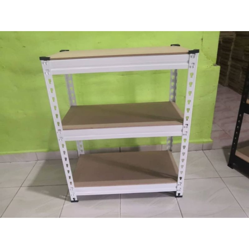 Boltless Rack/Rak 3 Tingkat/Table Rack/Rak meja/Rak Barang Multipurpose ...
