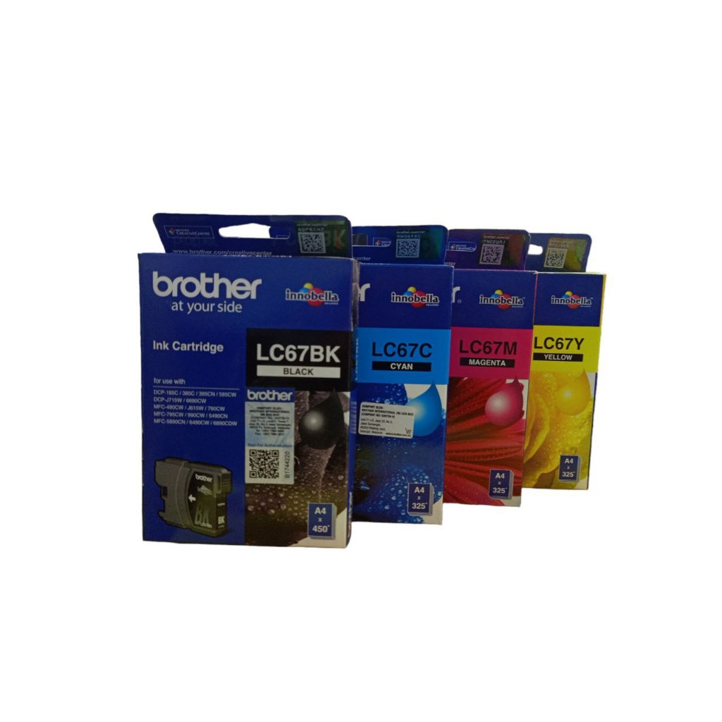 ORIGINAL BROTHER INK CARTRIDGE LC67 | Shopee Malaysia
