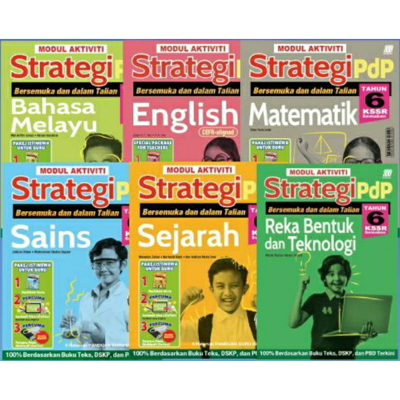 Modul Aktiviti Strategi PdP Tahun 6 | Shopee Malaysia