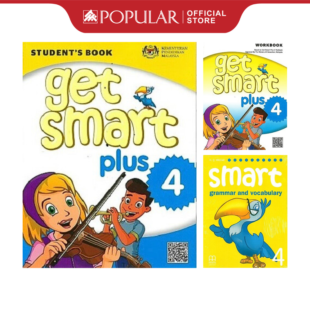 Buku Teks/Textbooks English Tahun 4 SK & SJK (Get Smart / Smart Grammar ...