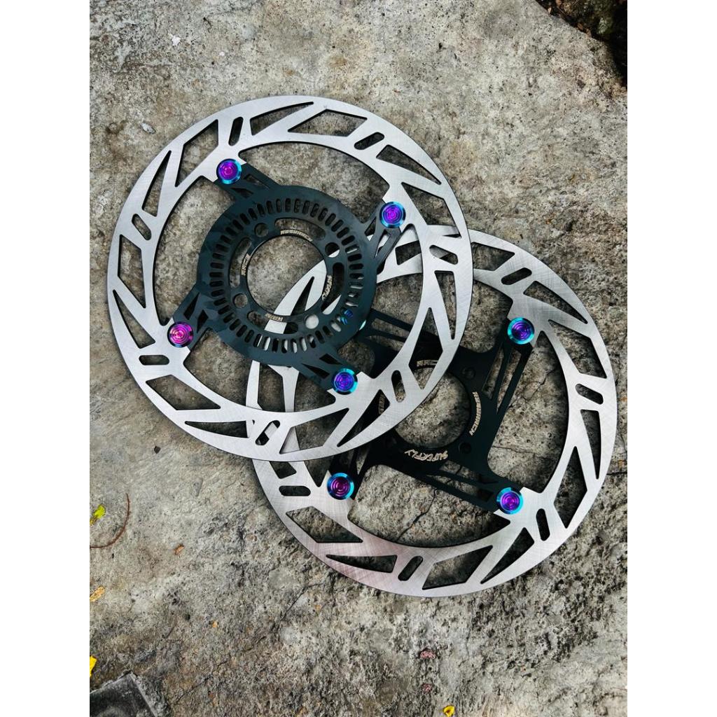 SUPERFLY PROJECT D 4 Spokes Rotor Floating Disc Brake Plate Y15 Y16 V1 ...