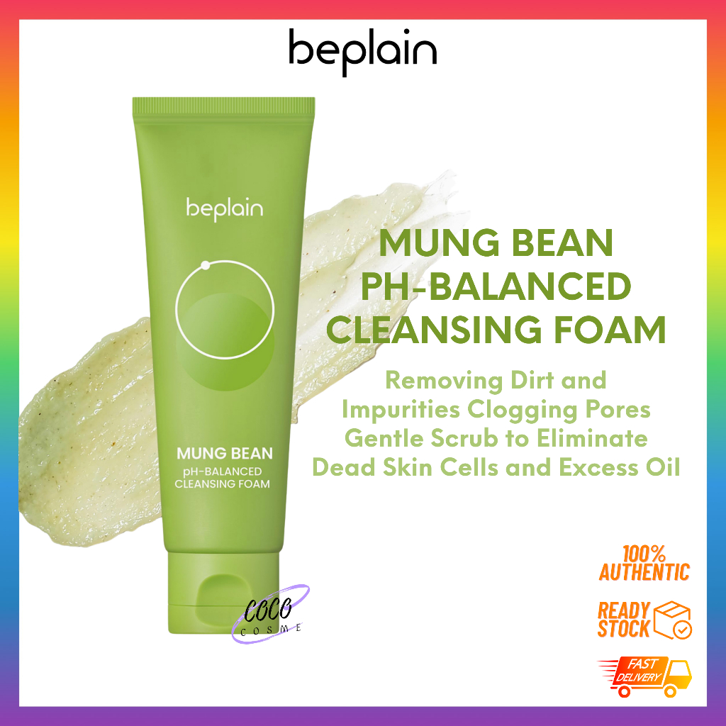 BEPLAIN Mung Bean pHBalanced Cleansing Foam 80ml / 160ml [COCO COSME] Shopee Malaysia