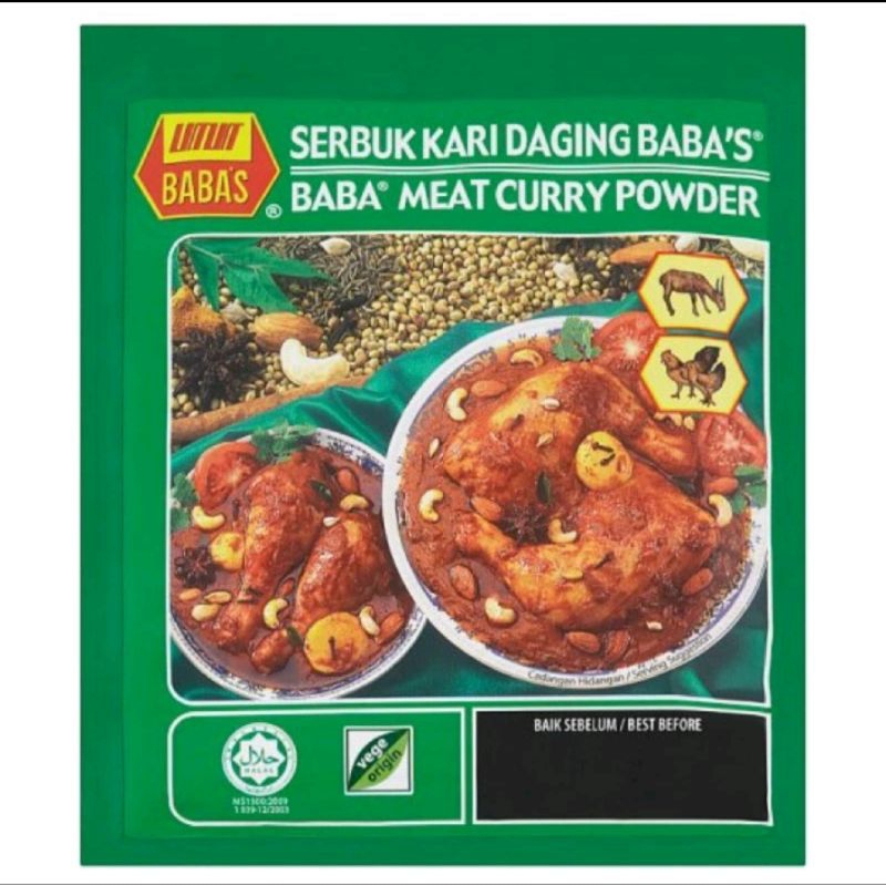 brooch + Babas meat curry powder 250g | Shopee Malaysia