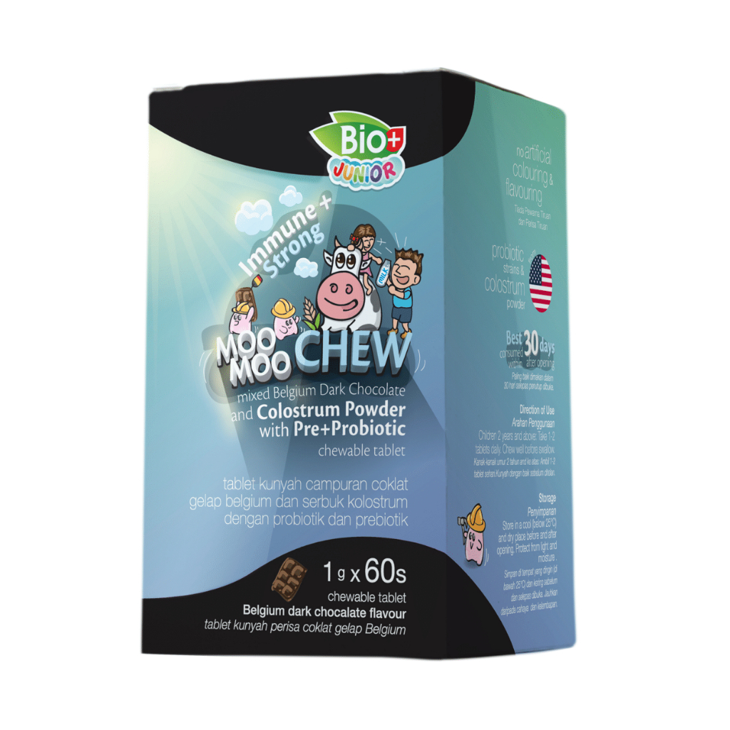 Bio+ Junior Moo Moo Chew with Pre+Probiotic Chewable Tablet | Shopee ...