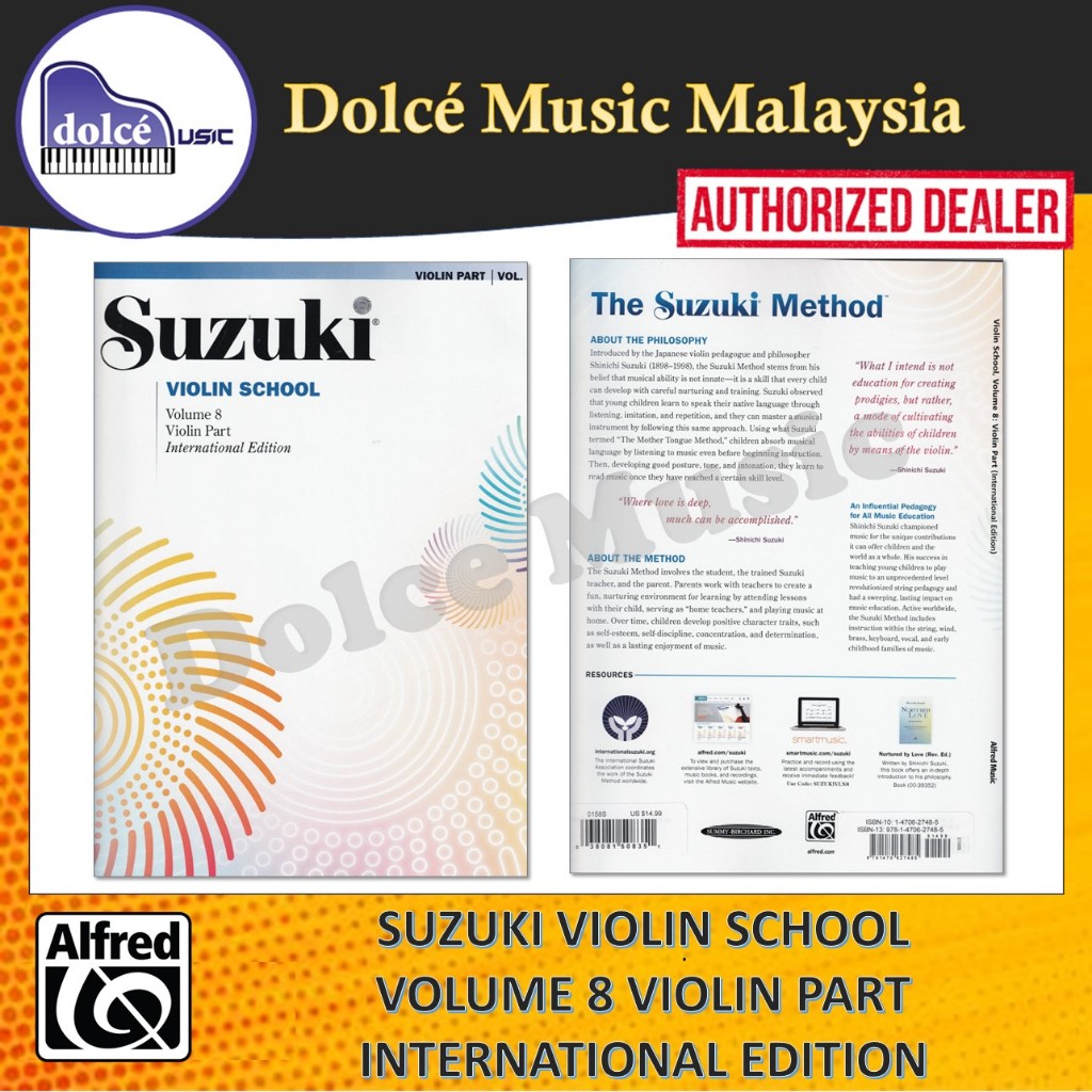 Alfred - Suzuki Violin School - Violin Part - Volume 8 International ...