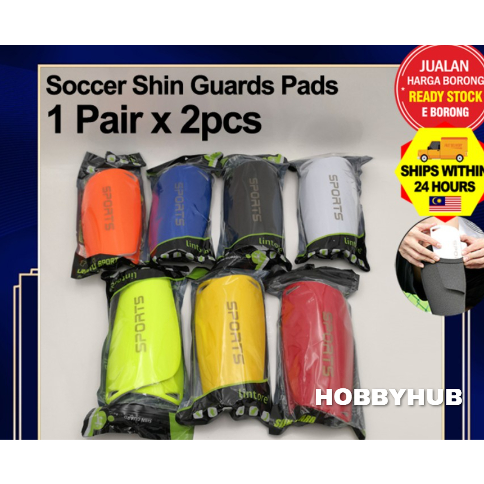 Soccer Shin Guard Pads for Football Shin Pads (Adult / Kids) | Shopee ...