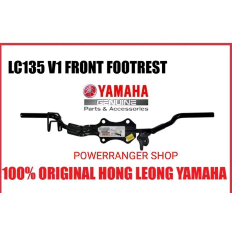 YAMAHA LC135 V1 FRONT FOOTREST BAR 1S8 100 ORIGINAL FROM HONG LEONG