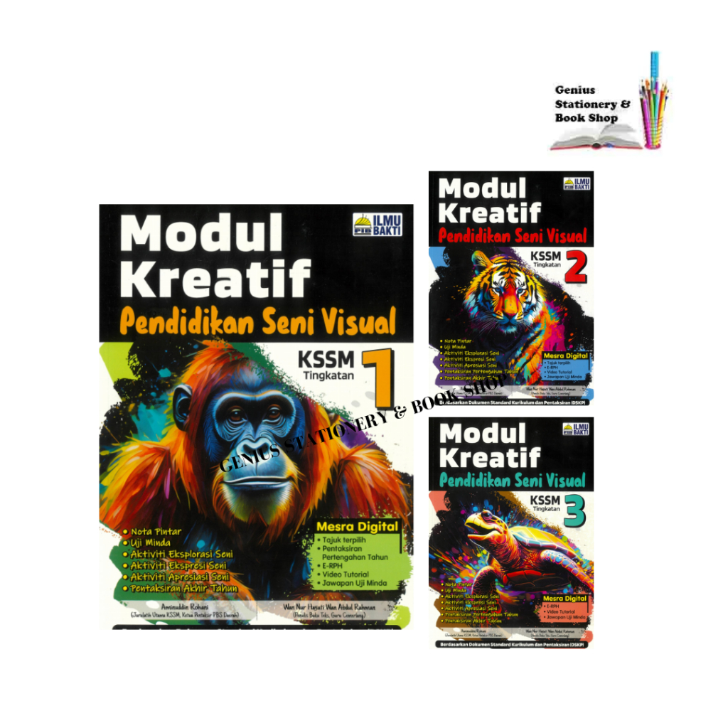 Buku Latihan Modul Kreatif Pendidikan Seni Visual Ting 1 3 Shopee Malaysia