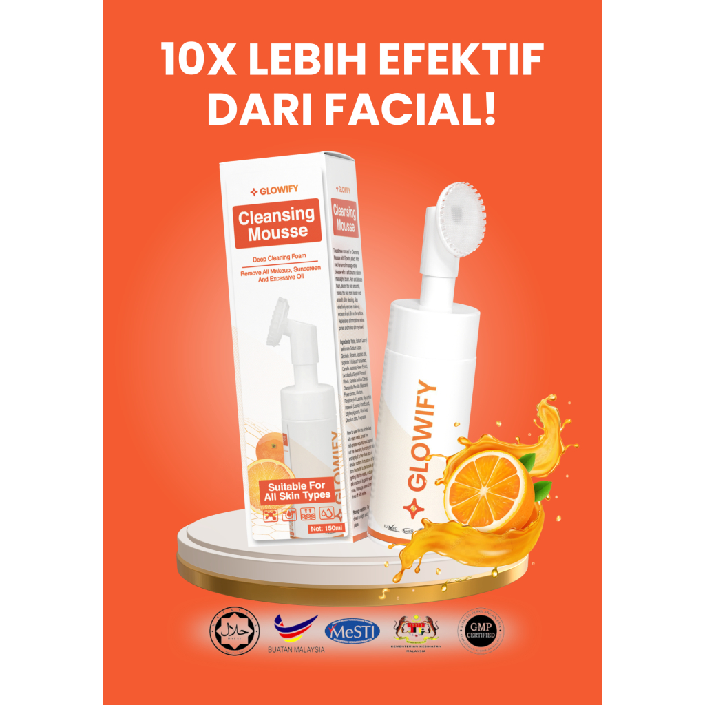 Glowify Cleansing Mousse - Deep Cleaning Foam & Skin Recovery | Shopee ...