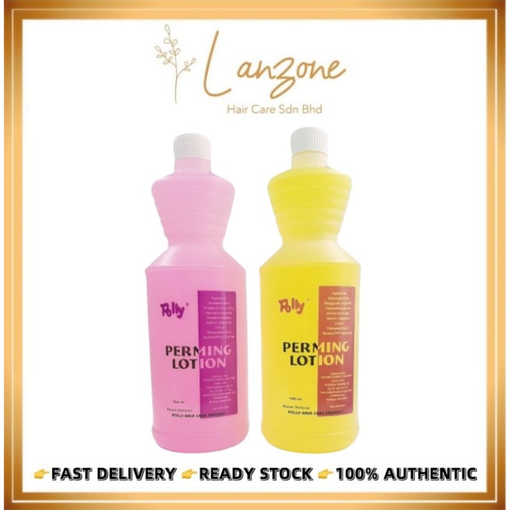 Polly Perming Hair Lotion /Cool Perm 1000ML Shopee Malaysia