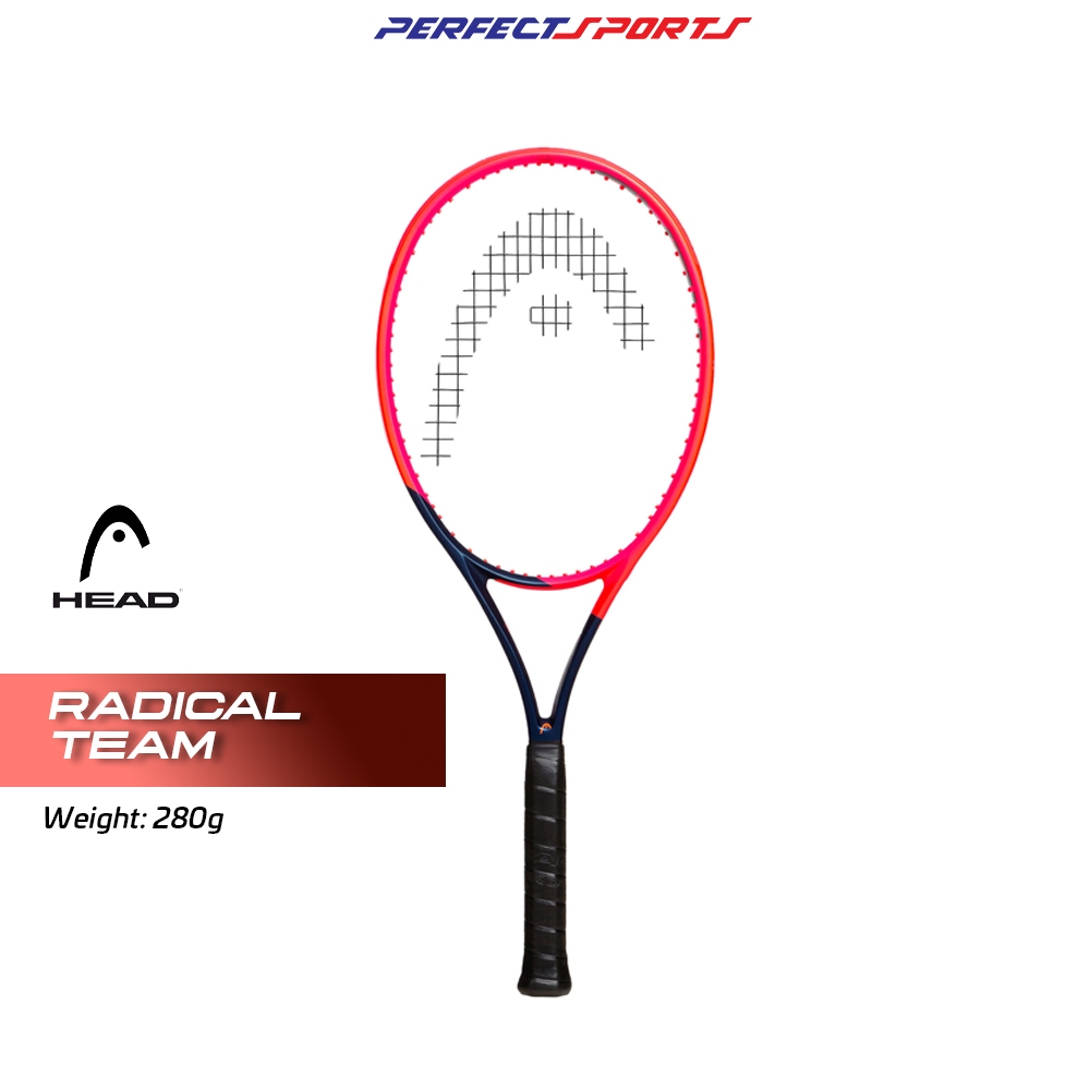 [Free String + Grip] HEAD Radical Team (280g) TENNIS RACQUET | Shopee ...