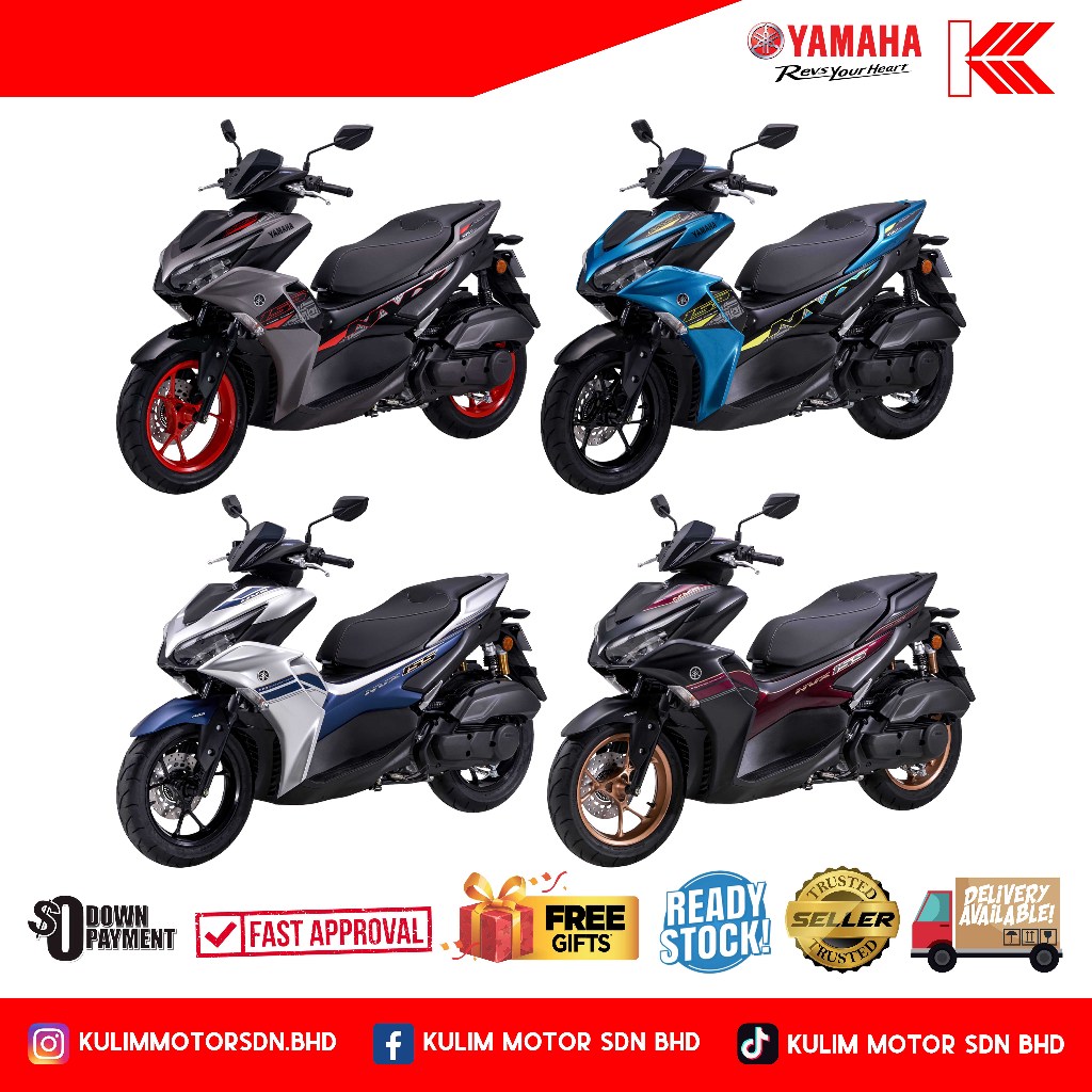 YAMAHA NVX STD/ABS 2024 | Shopee Malaysia