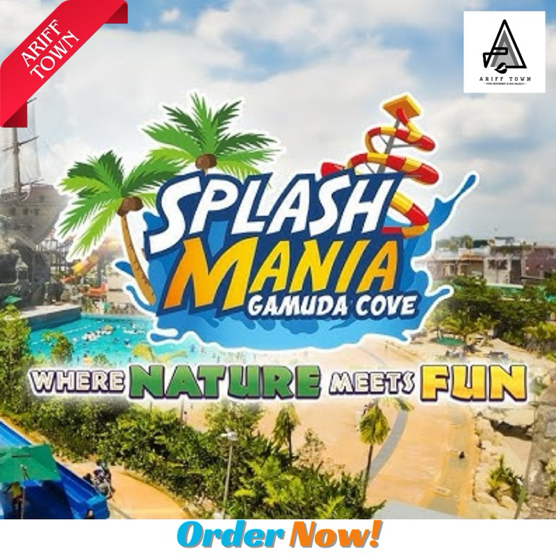 RAYA PROMO!!! SPLASH MANIA GAMUDA COVE TICKET Shopee Malaysia