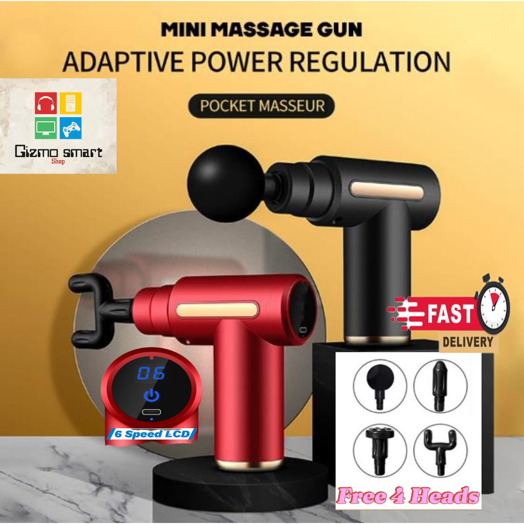 Mini Fascia Massage Gun Compact Size Portable Muscle Relaxation Device