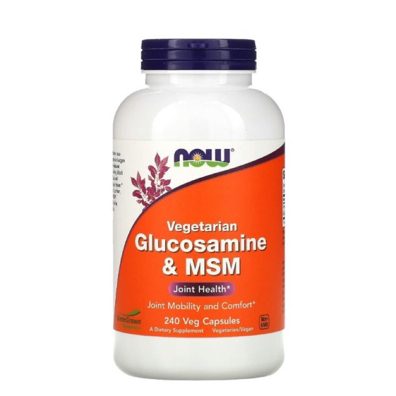 Vegetarian Glucosamine & MSM, 240 Veg Capsules | Shopee Malaysia