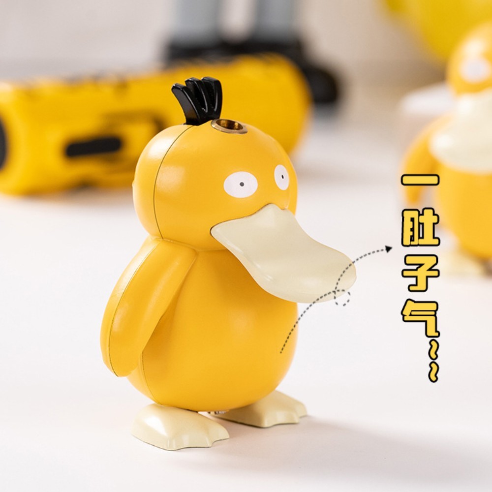 Psyduck Pokemon Cartoon Manga Character Soft Flame Butane Gas Lighter ...