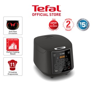 Tefal Easy Rice Fuzzy Plus Logic Rice Cooker 1.8L (RK736B) | Shopee ...