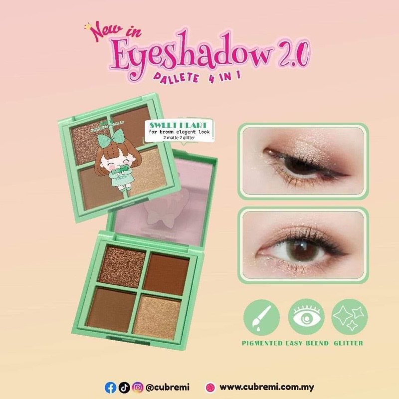 CUBRE MI EYESHADOW RAYA | Shopee Malaysia