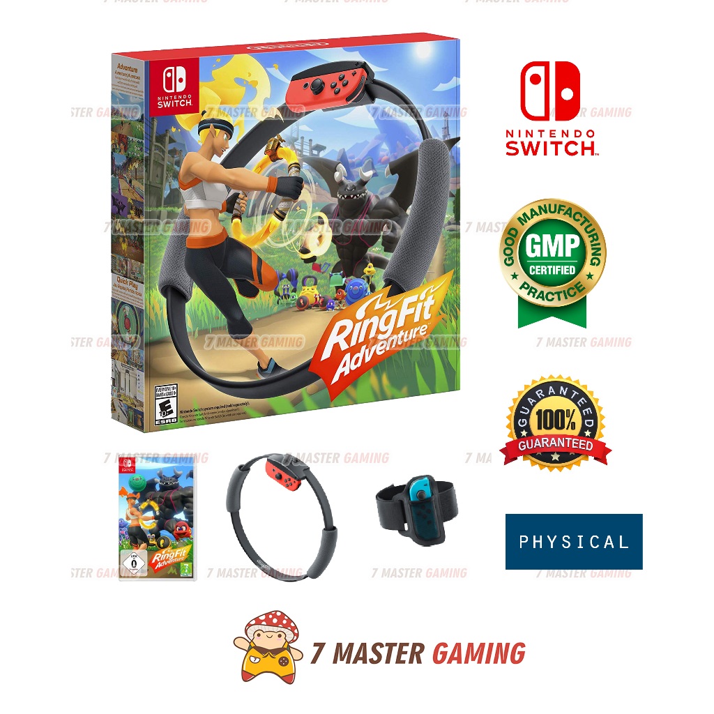 Ring Fit Adventure / Ringfit Adventure - Nintendo Switch - With / Without  Game - 健身环 | Shopee Malaysia