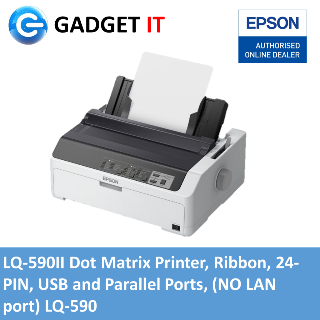 Epson Lq 590ii Lq 590iin 24 Pin Inpact Printer High Speed Dot Matrix Printer Shopee Malaysia 2711