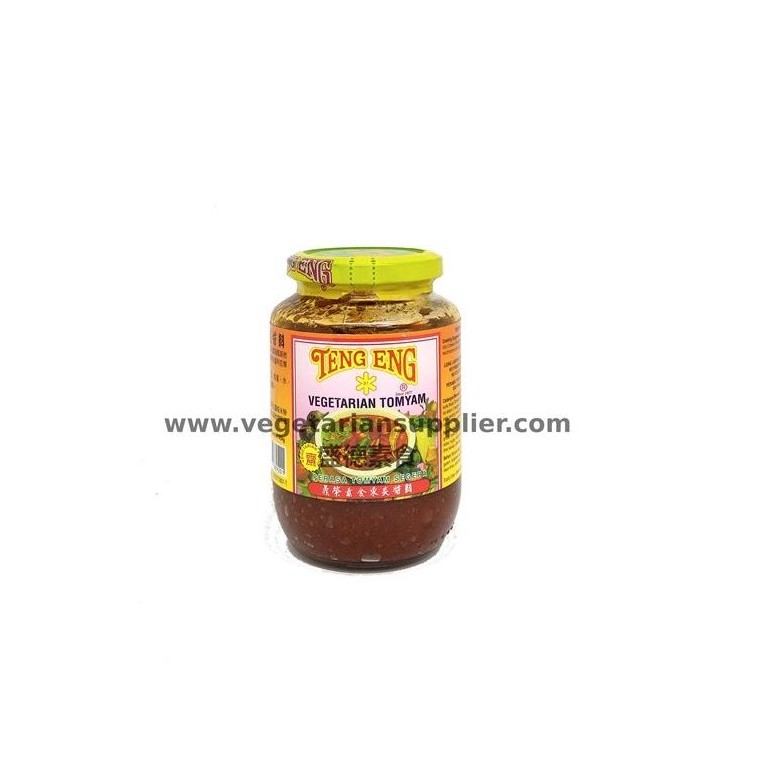 TENG ENG VEGETARIAN TOMYAM PASTE ( MEDIUM ) 鼎荣-东炎酱100% | Shopee Malaysia