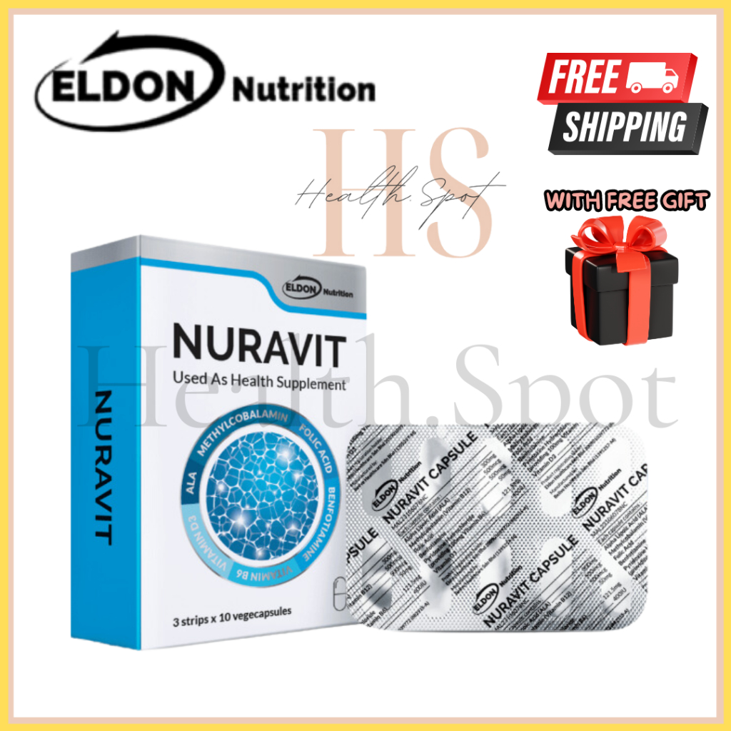 ELDON NUTRITION NURAVIT Nerve Supplement for Pain Relief, Nerve ...