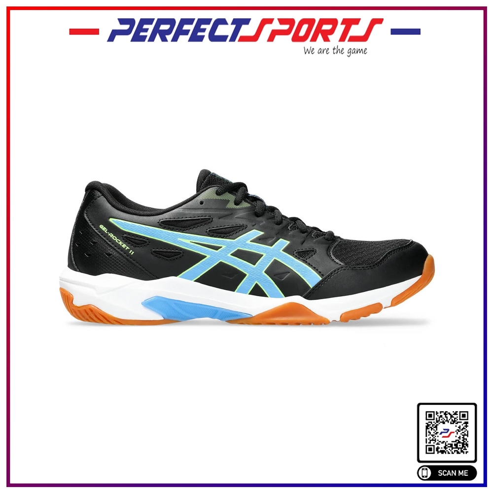 ASICS GEL-ROCKET 11 Men's BADMINTON Shoes Black/Waterscape | Shopee ...