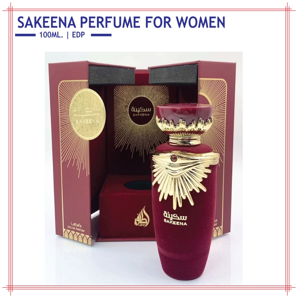 Eau De Parfum Sakeena 100 Ml De Lattafa Shopee Malaysia