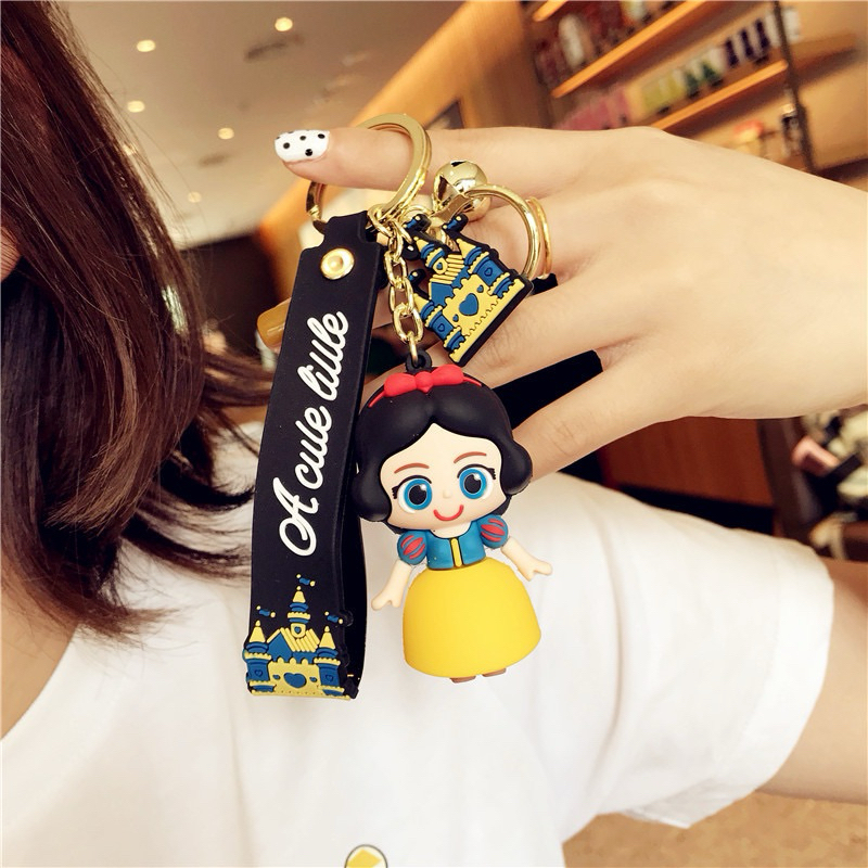 keychain 🤩princess 🤩 Elsa🌈Anna 🌟 Ariel😊 Belle | Shopee Malaysia