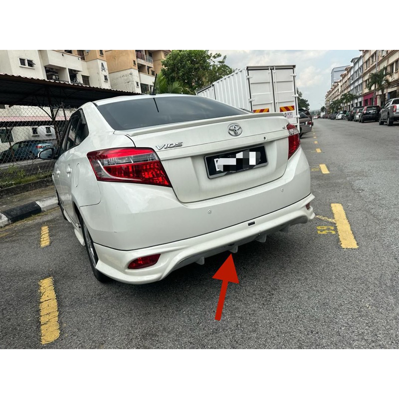 TOYOTA VIOS NCP150 2013” TRD REAR SKIRT PU NO PAINT | Shopee Malaysia