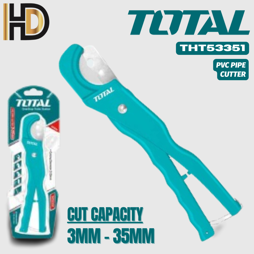 TOTAL PVC Pipe Cutter / TOTAL 210MM PVC Pipe Cutter / THT53351 | Shopee ...