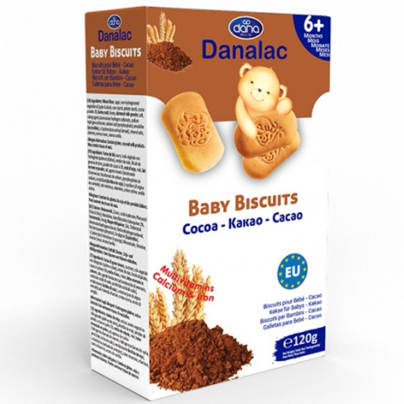 Danalac Baby Biscuits For 11 Months Baby Food Biscuits Eti Baby