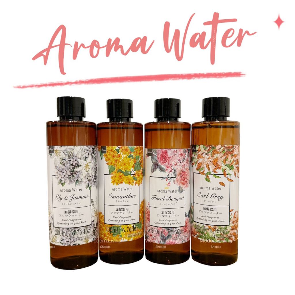 Daiso Aroma Water Scent For Humidifier / Humidifier Perfume 200ml