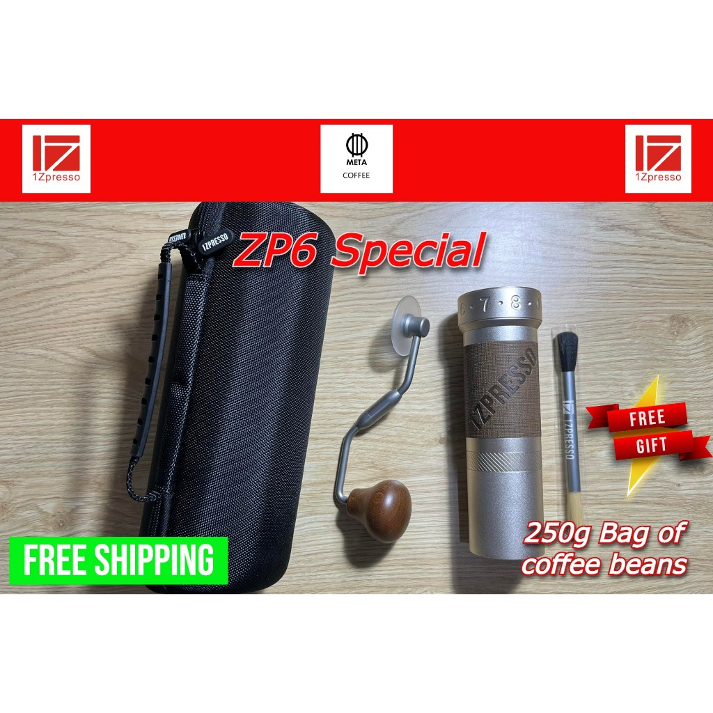 1Zpresso ZP6 Special Manual Pour over coffee grinder including S series