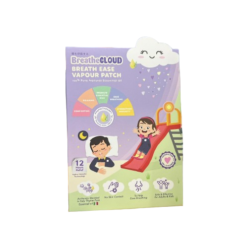 BreatheCLOUD BREATH EASE VAPOUR PATCH 8s (EXP 07/28) | Shopee Malaysia