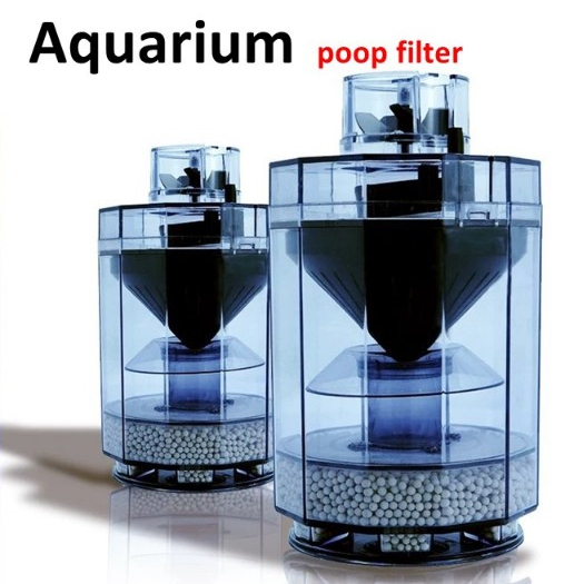 Aquarium Filter Bucket Multi Functional Round Shape Fish Tank Filter ...
