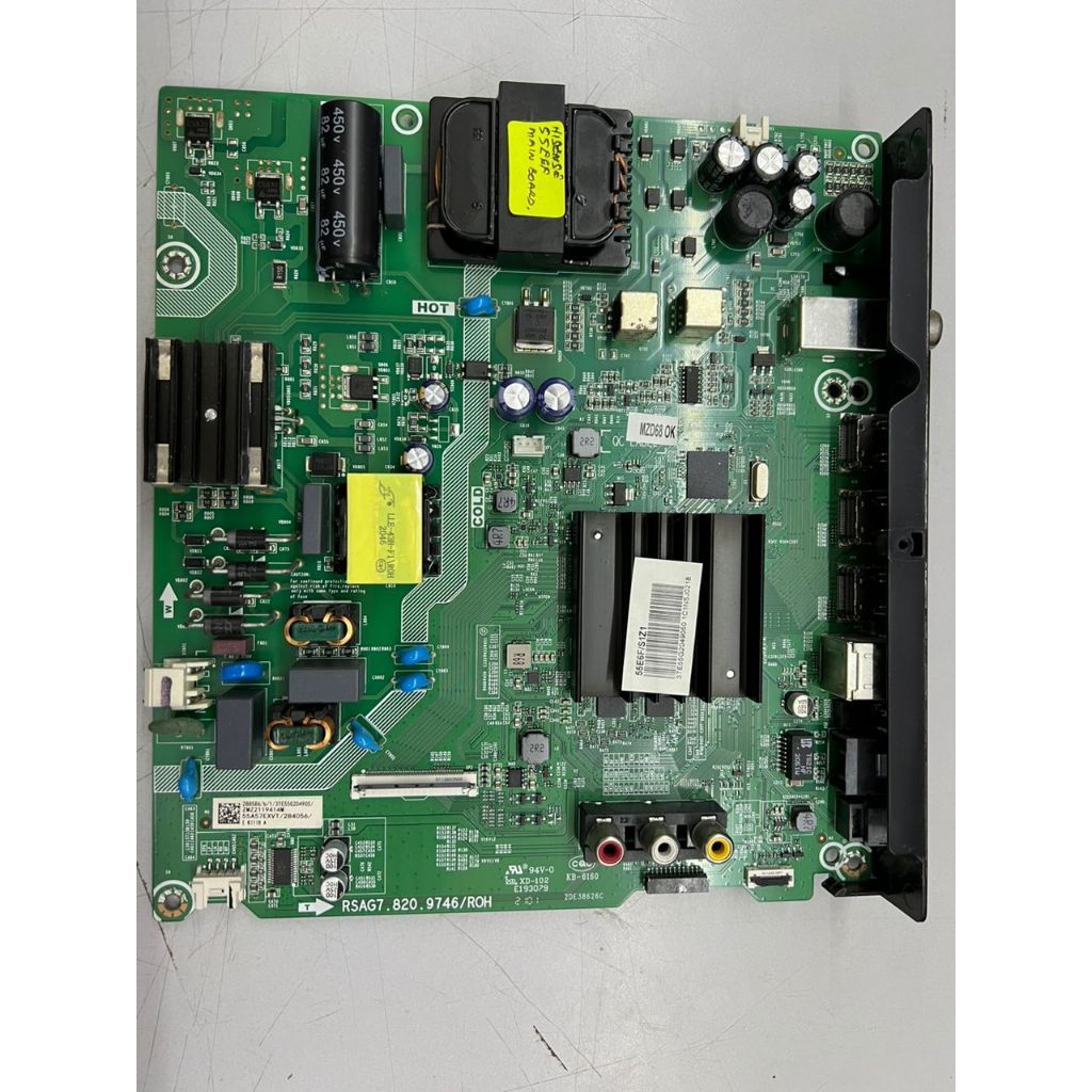 CARTE PRINCIPAL TV HISENSE 55U8QF / 55U82QF -Référence RSAG7 .820 .9660/ROH EUR 55,00 - FR